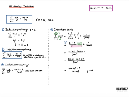 Vorschau: Induktion Teil 2